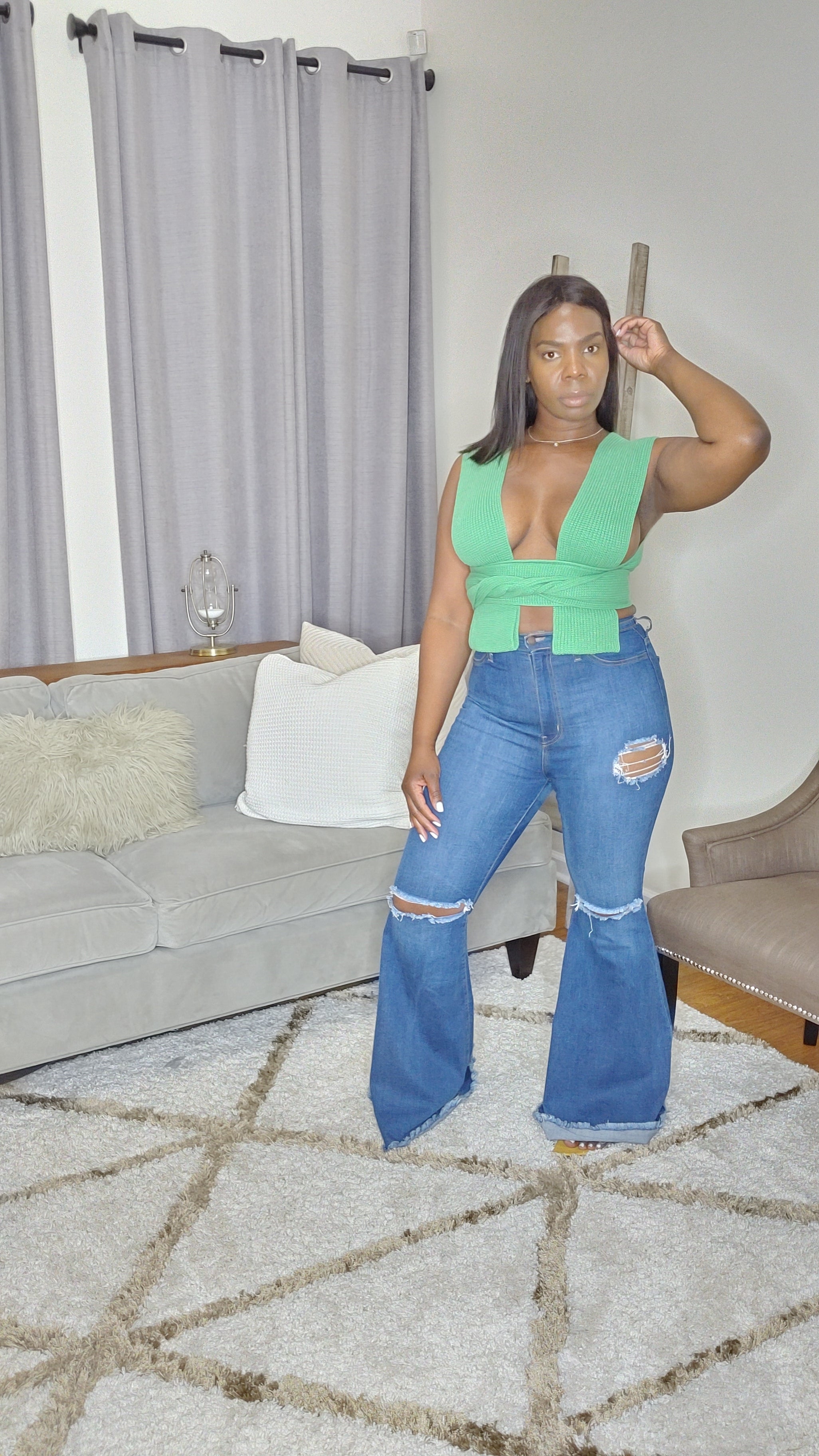 The Knit Crop: Green
